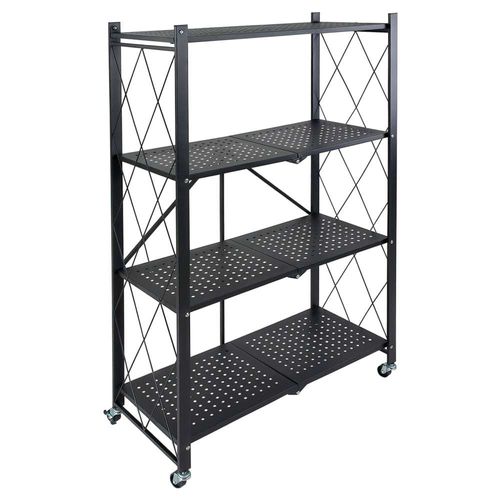 Estante Anaquel Organizador 4 Niveles Rack Plegable Metalico