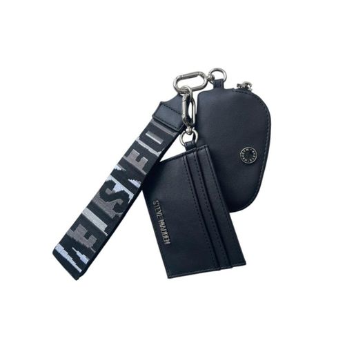 Monedero Unisex Steve Madden con Tarjetero y muñequera Black