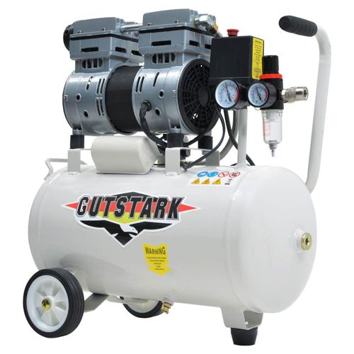 Compresor Aire Electrico Portatil 25 L 127V 1Hp 2 Pistones