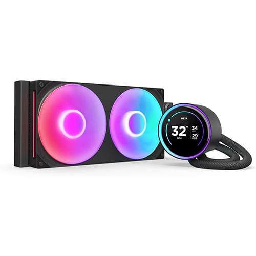 Enfriamiento Nzxt Kraken 280 Elite Rgb v2 120mm negro lga1851/am5 RL-KR28E-B2