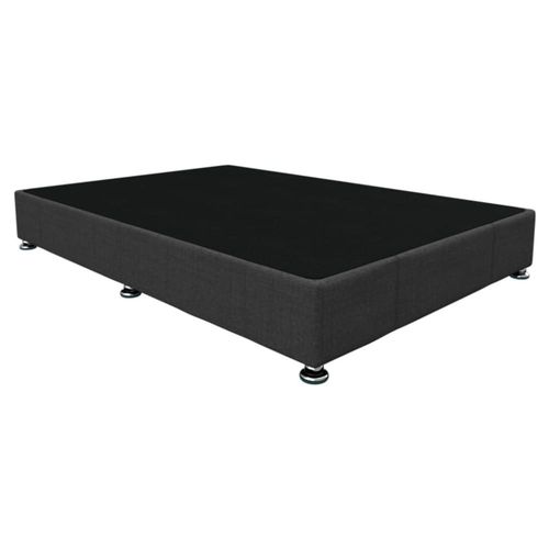 Base Box Tapiz Dormez Linato Grey Para Cama Individual