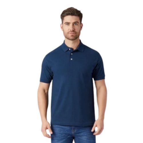 Playera Polo para Caballero - 100% Algodón - Azul Marino