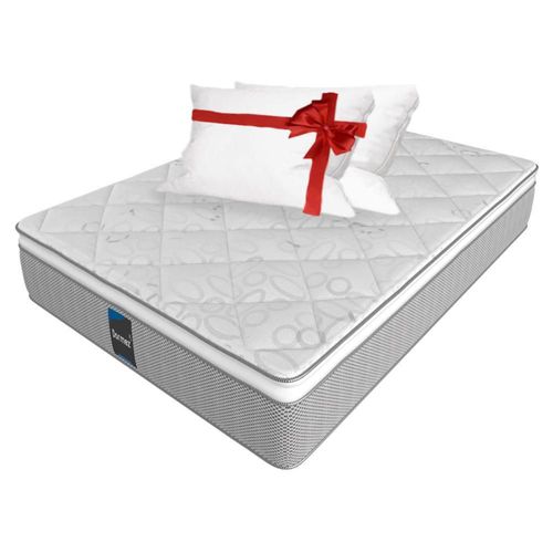 Colchón Dormez Matrimonial + Almohadas Gratis Ortopédico Worry Free