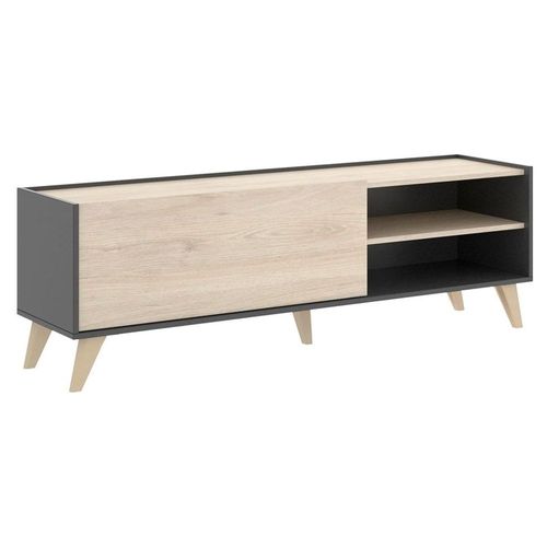Mesa de TV Genesis - Roble
