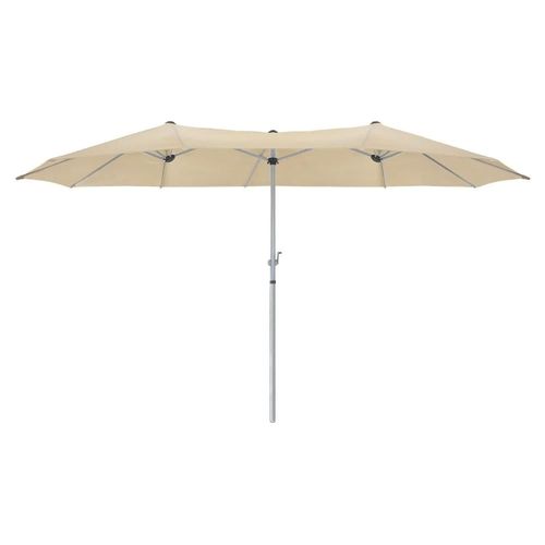 Sombrilla Doble Patio Jardin 4.5 X 2.7metros Semi Impermeable
