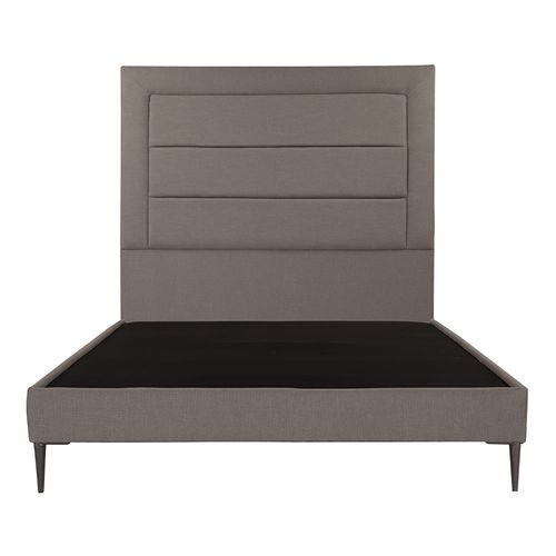 Cabecera Matrimonial Dicasa Blend Sepia + Base Cama Slim CZD