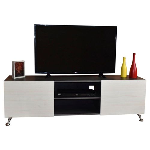 Mueble para TV, Centro de Entretenimiento Italy,  Hogare Gris Blanco