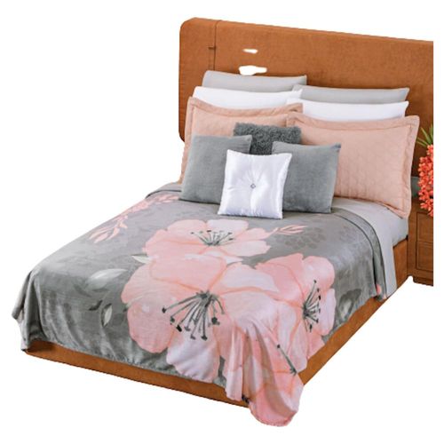 Cobertor Ligero Ultrasuave Aurora Gris Mat/Ind Concord