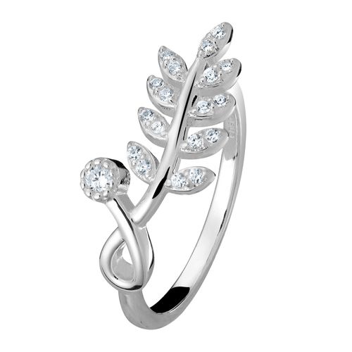 Anillo Enso 925 Para Mujer ESR118S Plateado