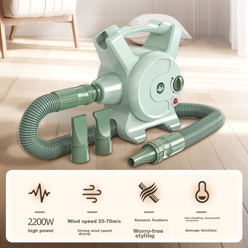 Secador de pelo para mascotas PD-X901 Verde