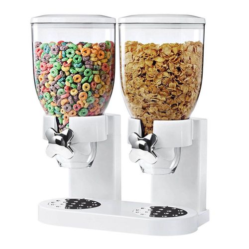 Dispensador De Cereal Doble Aquila Blanco - DC0009