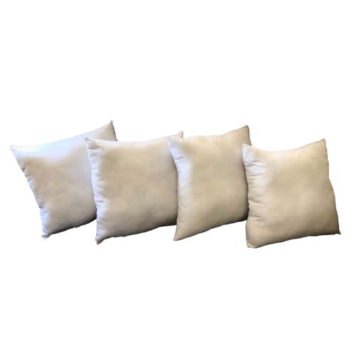 4 piezas Relleno para Cojin suave 45x45 Delcron Blanco