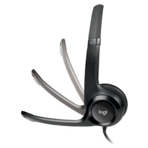 Diadema Logitech H390 Micrófono USB Color Negro