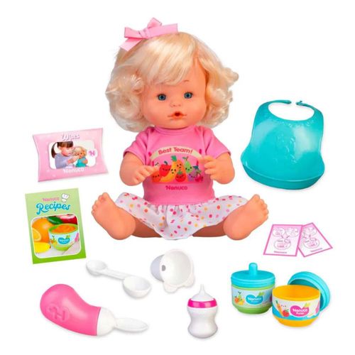 Muñeca Nenuco Mi Primera Papilla Juguete Famosa NFN96000