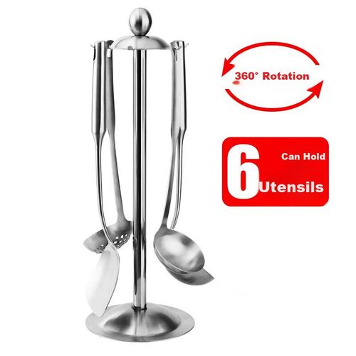 Soporte giratorio para utensilios de cocina