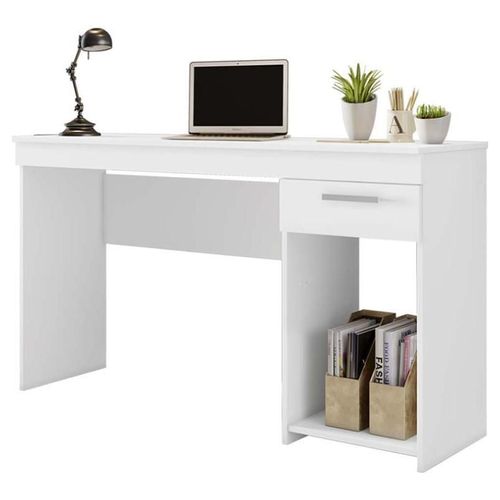 Escritorio Para Computadora 1 Cajón Skal Living Color Blanco