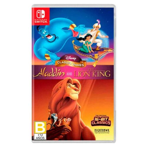 Disney Classic Games Aladdin and Lion King - Nintendo Switch
