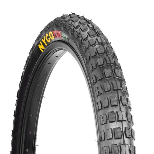 Llanta para bicicleta R20 x2.125 MTB negra tacos HY050 Nyco