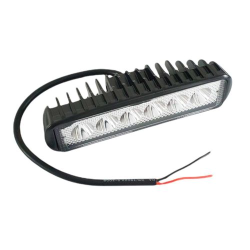 Luz para moto auxiliar rectangular 12V 20W Led Alessia