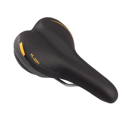 Asiento para bicicleta antiprostático negro VL-3251 VELO