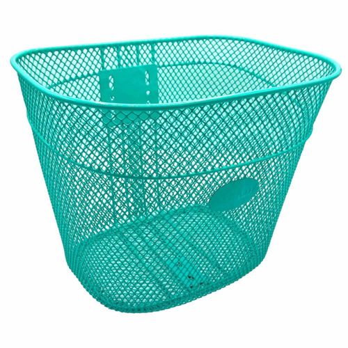 Canastilla Canasta Verde Menta Para Bicicleta R16 Mariluz
