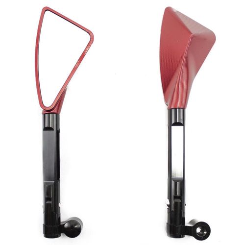 Juego de espejos para motoneta rojo Generica Kinlley