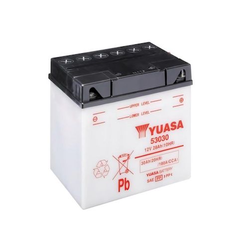 Bateria para moto 53030 12V 30Ah Yuasa sin acido