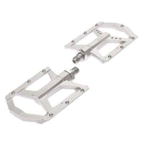 Pedales para bicicleta BMX 1/2 aluminio plata ALNC-1004 HS