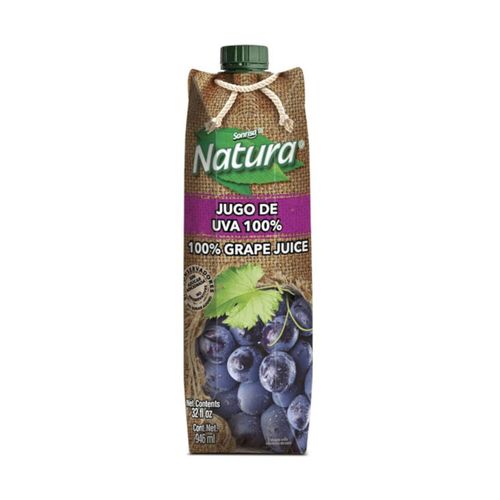 Pack de 12 Jugo Sonrisa Natura Uva 946 ml