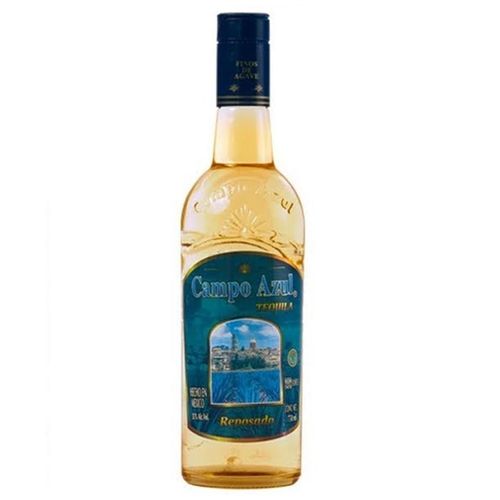 Pack de 4 Tequila Campo Azul Reposado Clásico 375 ml