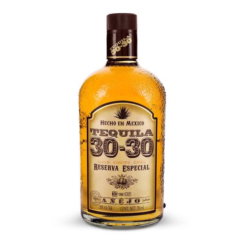 Paquete de 3 Tequila 30-30 Añejo 750 ml