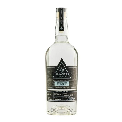 Tequila El Triangulo Reposado Cristalino 750 ml