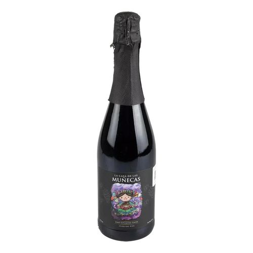 Pack de 2 Vino Espumoso La Casa de las Muñecas Tinto 750 ml