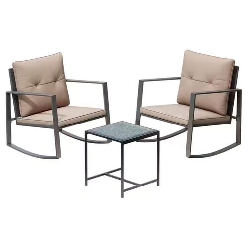 Set Mecedora Ilios Innova Para Exterior Paquete de 3 Piezas