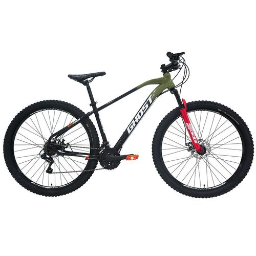Bicicleta Ghost Claw Rodada 29 Verde De Montaña
