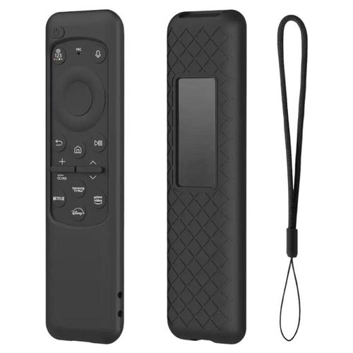 Funda de silicona para control solar samsung QLED NEGRO