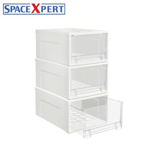 Estante de almacenamiento 14L 3 niveles transparente