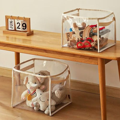 Cesta Juguetes Niños Transparente