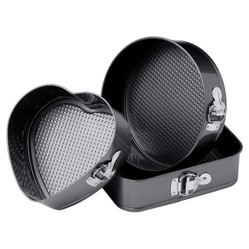Juego de 3 Moldes Desmontables para Pasteles