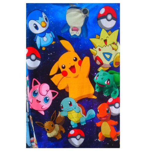 Cobija Frazada Suave Pikachu Collage