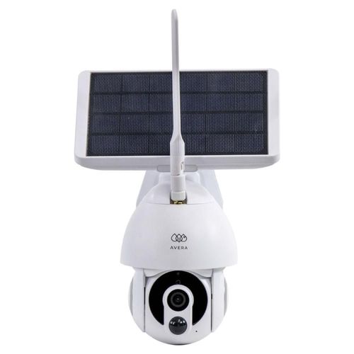 Cámara De Seguridad Wifi Exterior Con Panel Solar Avera CS01
