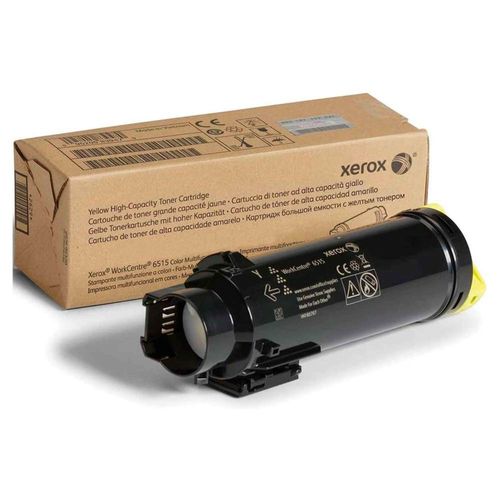 TONER XEROX AMARILLO 6510/6515 106R03483 1000PAGINAS