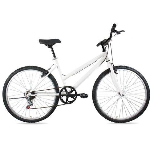 Bicicleta BENOTTO Montaña PROMOCIONAL R26 18V. Mujer Frenos 'V' Acero Blanco Talla:UN