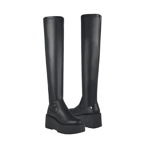 BOTAS DAMA CAPA DE OZONO 628104 SIMIPIEL NEGRO