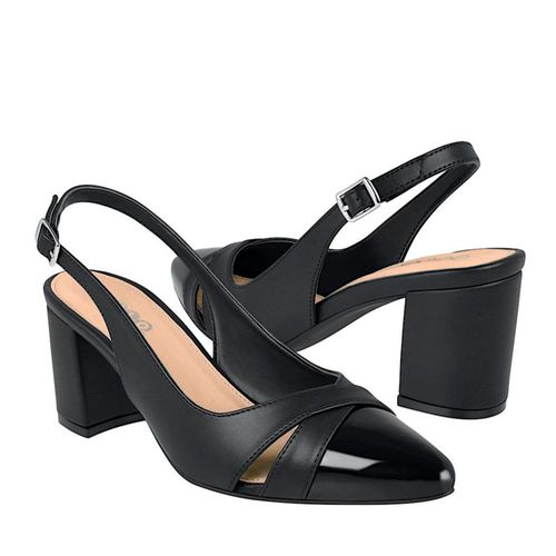 TACONES DAMA STYLO 23711 SIMIPIEL NEGRO