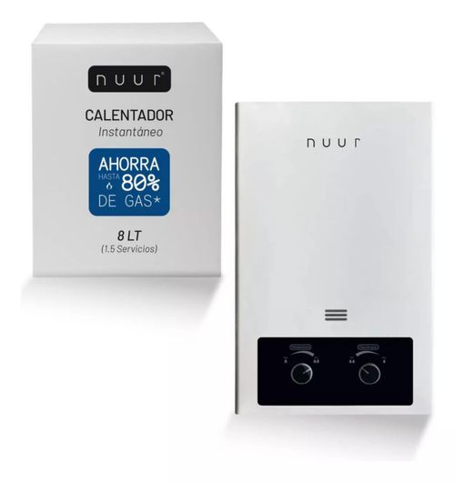 CALENTADOR DE PASO MARCA NUUR 8L A LP
