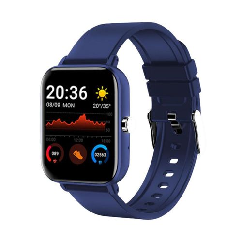 SMARTWATCH STYLOS SW2 1.69" PANEL TN COMPATIBILIDAD CON ANDROID BLUETOOTH 4.0 AZUL CON CORREA METÁLICA