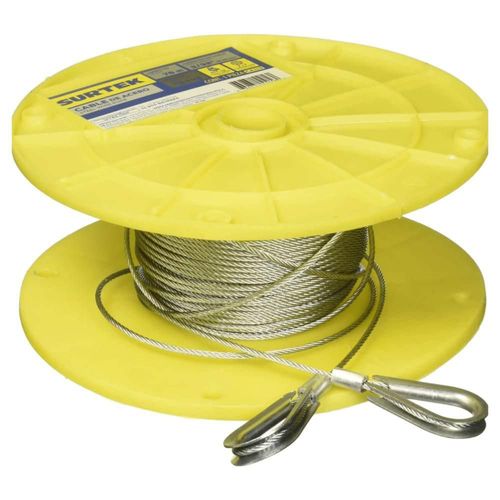 Carrete Cable Acero 7 x 7 3/32'' x 152m Surtek CA123