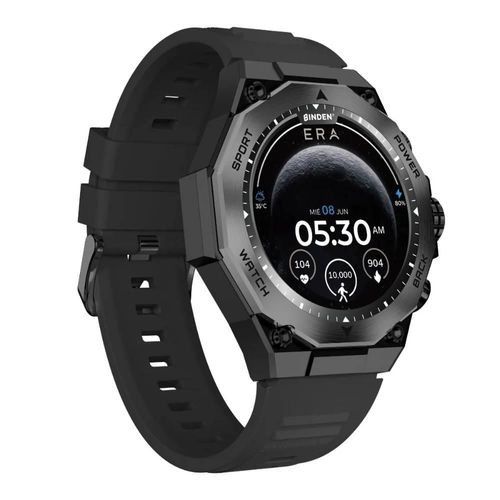 Reloj Smartwatch ERA ARMY X BINDEN Llamadas Bluetooth Negro