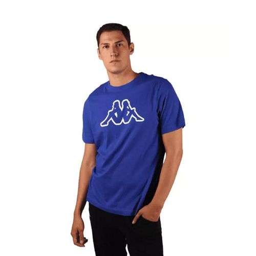 Playera Kappa casual roja hombre manga corta algodón